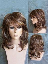 Image result for Layered Hair Wigs