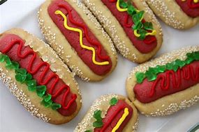 Image result for Hot Dog Cookies