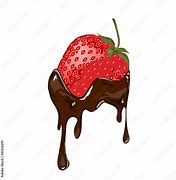 Image result for Strawberry with Chocolate Dip