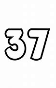 Image result for Number 37 Sign