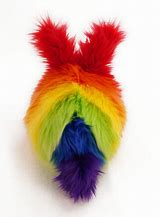 Image result for rainbow rabbit plush