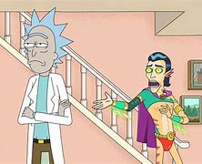 Image result for Rick and Morty Blue Character