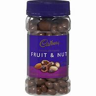 Image result for Fruit and Nut Chocolate Cadbury