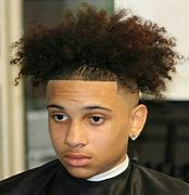 Image result for Curly Fade Haircut Black Men