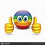 Image result for Excited Thumbs Up Emoji