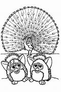 Image result for Furby Never Sleeps Outline