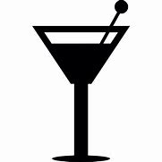 Image result for Martini Glass Silhouette