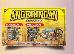 Image result for Spanduk Angkringan