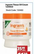 Image result for Ingram Tissue Oil