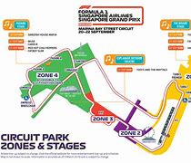 Image result for Singapore F1 Track Map