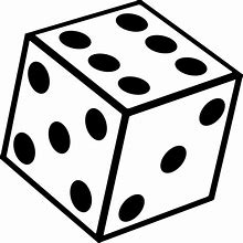 Image result for Cartoon Dice Clip Art