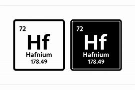 Image result for Hafnium Elements Symbols