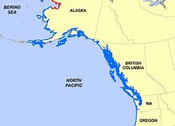 Image result for Alaska Coast Map