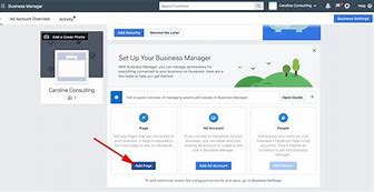 Image result for Create Business. Facebook Manager