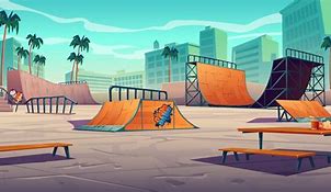 Image result for Animated Skate Park