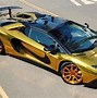 Image result for Gold and Diamond Lamborghini