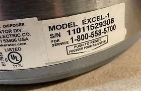 Image result for Garbage Disposal Reset Button