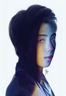 Image result for RM with Girl Fan Art