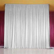 Image result for White Curtain Backdrop