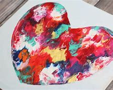 Image result for Heart Canvas Art