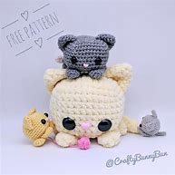 Image result for Crochet Cat Stuffy