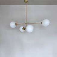 Image result for Solid Brass Sputnik Chandelier