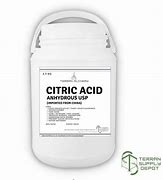 Image result for Citric Acid pH Scale