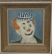 Image result for Art Dudulfmesh Clown Painting