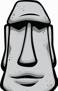 Image result for Moai Clip Art