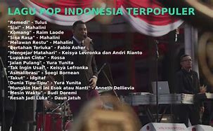 Image result for Lagu Pop Indo