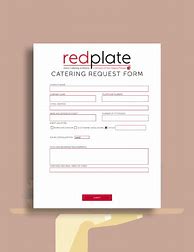 Image result for Catering Request Form