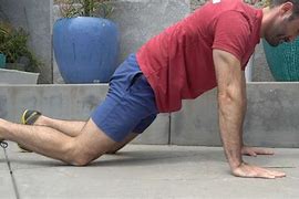 Image result for Knee Push-Up