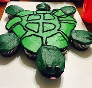 Image result for Turtle Cupcake Cake