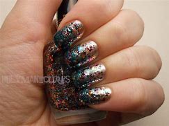 Image result for Glitter Gradient Nails Summer