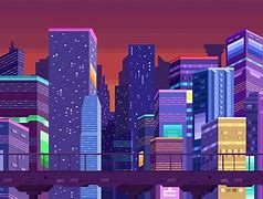 Image result for Pixel Art City