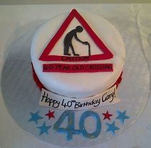 Image result for 40th Year Birthday Cupcake Idea Man