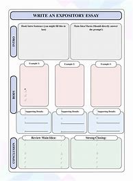 Image result for Paragraph Essay Graphic Organizer