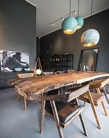 Image result for Resin Solid Wood Table