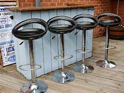 Image result for Chrome Bar Stools