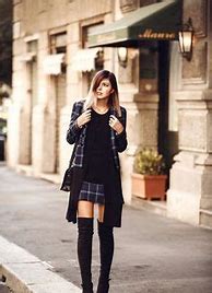 Image result for Outfits with Tall Black Boots