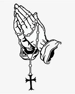 Image result for Praying Hands with Rosary Art