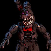 Image result for FNaF Nightmare Toy Bonnie