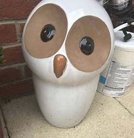 Image result for Owl Garden Ornaments Hollow