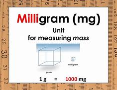 Image result for Milligram