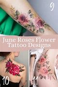 Image result for June Flower Tattoo