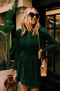 Image result for Green Dress Style