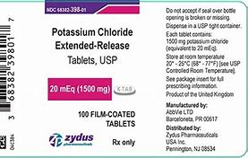 Image result for Potassium Chloride with Extended Release Magnesium