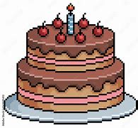 Image result for Pixel Art Cake 64X64