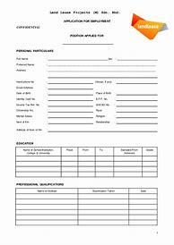 Image result for Free Fillable Job Application Form