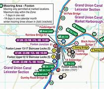 Image result for Grand Union Canal Route Map